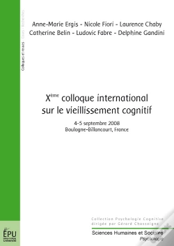 Capa do artigo Xème Colloque International Sur Le Vieillissement Cognitif