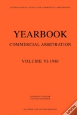 Capa do artigo Yearbook Commercial Arbitration Volume Vi - 1981