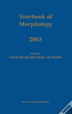 Capa do artigo Yearbook Of Morphology 2003