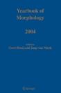 Yearbook Of Morphology 2004 - Preview