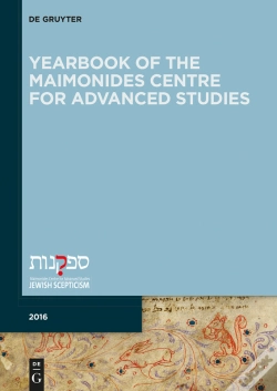 Capa do artigo Yearbook Of The Maimonides Centre For Advanced Studies. 2016