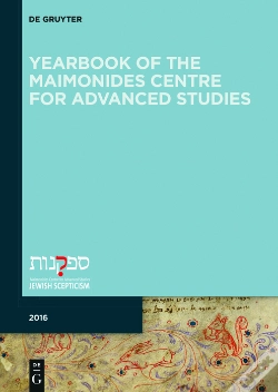 Capa do artigo Yearbook Of The Maimonides Centre For Advanced Studies. 2016