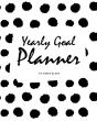 Yearly Goal Planner (8x10 Softcover Log Book / Tracker / Planner) - Preview