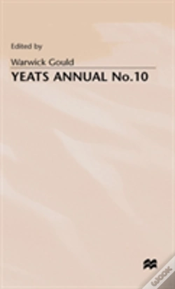 Capa do artigo Yeats Annual No. 10