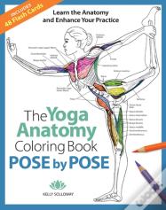 Yoga Anatomy Coloring Book, The: Pose By Pose
