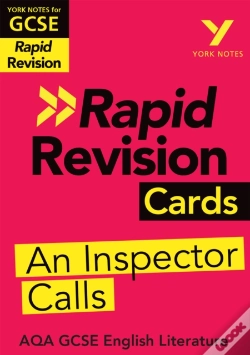 Capa do artigo York Notes Rapid Aqa Gcse (Revision Cards) An Inspector Calls (Ebook) - For 2026, 2027 Exams