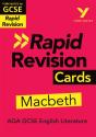 York Notes Rapid Aqa Gcse (Revision Cards) Macbeth - For 2026, 2027 Exams - Preview