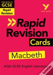 Capa do artigo York Notes Rapid Aqa Gcse (Revision Cards) Macbeth - For 2026, 2027 Exams