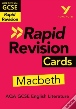 Capa do artigo York Notes Rapid Aqa Gcse (Revision Cards) Macbeth - For 2026, 2027 Exams