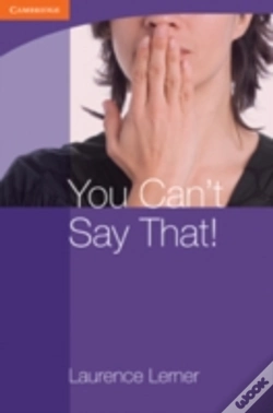 Capa do artigo You Can'T Say That! English Usage Today