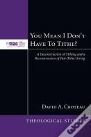 You Mean I Don'T Have To Tithe?