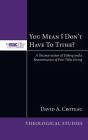 You Mean I Don'T Have To Tithe? - Preview