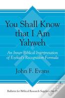 You Shall Know That I Am Yahweh