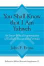 You Shall Know That I Am Yahweh - Preview