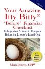 Your Amazing  Itty Bitty Before Financial Checklist - Preview