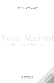 Capa do artigo Yves Mairot, Du Visible A L