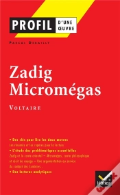 Capa do artigo Zadig ; Micromégas, De Voltaire