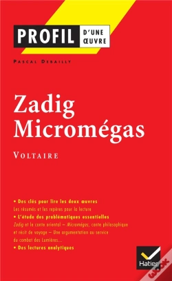 Capa do artigo Zadig ; Micromégas, De Voltaire