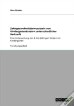 Capa do artigo Zahngesundheitsbewusstsein Von Kindergartenkindern Unterschiedlicher Herkunft