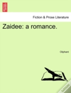 Capa do artigo Zaidee: A Romance.