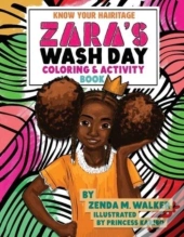 Zara'S Wash Day Coloring & Activity Book