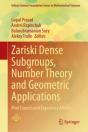 Zariski Dense Subgroups, Number Theory And Geometric Applications - Preview