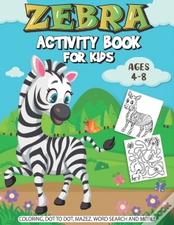 Capa do artigo Zebra Activity Book For Kids
