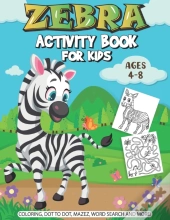 Zebra Activity Book For Kids