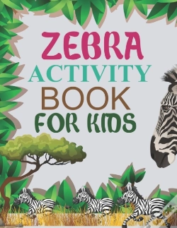 Capa do artigo Zebra Activity Book For Kids