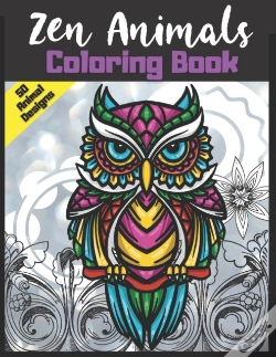 Capa do artigo Zen Animals Coloring Book