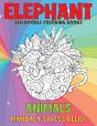 Zen Doodle Coloring Books - Animals - Mandala Stress Relief - Elephant - Preview