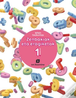 Capa do artigo Zenbakiak Eta Eragiketak. Lehan Hezkuntza. Koadernoa 1. Ikasmina