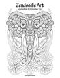 Zendoodle Art Coloring Book For Grown-Ups 1 & 2 - Preview