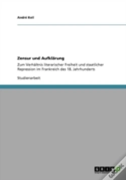 Capa do artigo Zensur Und Aufklaã‚Â¤Rung