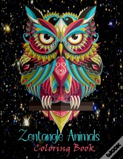 Capa do artigo Zentangle Animals Coloring Book