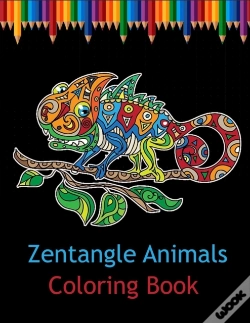Capa do artigo Zentangle Animals Coloring Book
