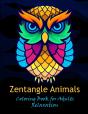 Zentangle Animals Coloring Book For Adults Relaxation - Preview