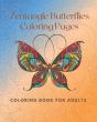 Zentangle Butterflies Coloring Pages - Preview