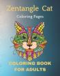 Zentangle Cat Coloring Pages - Preview