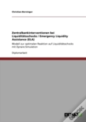 Capa do artigo Zentralbankinterventionen Bei Liquiditatsschocks / Emergency Liquidity Assistance (Ela)