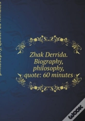 Capa do artigo Zhak Derrida. Biography, Philosophy, Quote