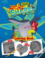 Zig & Sharko Lines Spirals Hearts Coloring Book