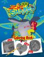 Zig & Sharko Lines Spirals Hearts Coloring Book - Preview