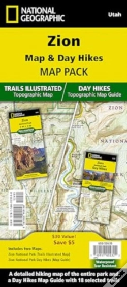 Capa do artigo Zion Map & Day Hikes Map Pack