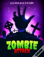 Zombie Attack Coloring Book For Kids