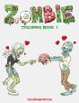 Zombie Coloring Book 1 - Preview