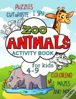 Capa do artigo Zoo Animals Activity Book For Kids 4-9