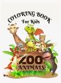 Zoo Animals Coloring Book - Preview