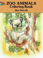 Zoo Animals Colouring Book - Preview