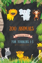 Capa do artigo Zoo Animals For Toddlers 1-3 Coloring Book